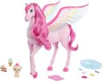 Barbie A Touch of Magic - Pegasus paard met Accessories, Barbie, Nieuw, Ophalen of Verzenden, Barbie