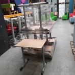 13x Brink schooltafels met trespa blad - 75x70x50 cm, Ophalen of Verzenden, Gebruikt, Bureau