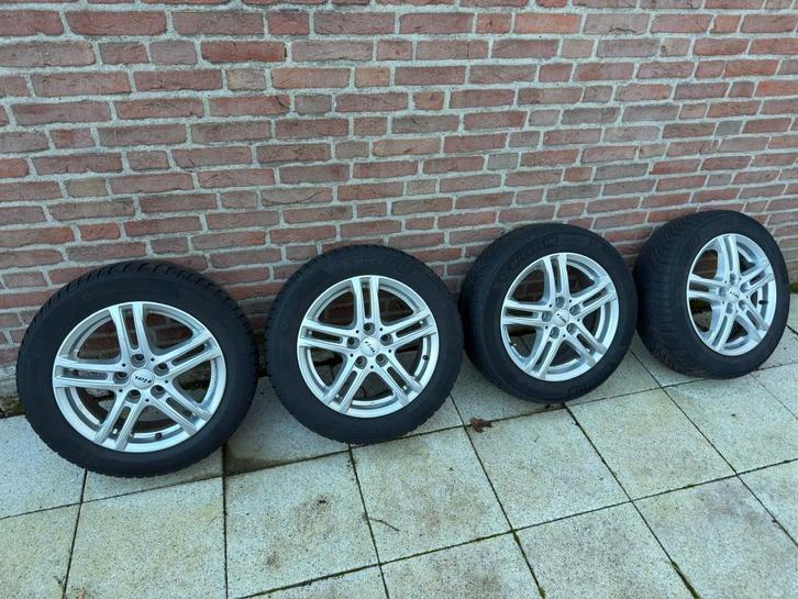 velgen incl winterbanden audi A3 8V, Auto-onderdelen, Banden en Velgen, Banden en Velgen, Winterbanden, 16 inch, 205 mm, Personenwagen