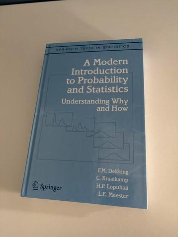 Springer A modern introduction to probability an statistics beschikbaar voor biedingen