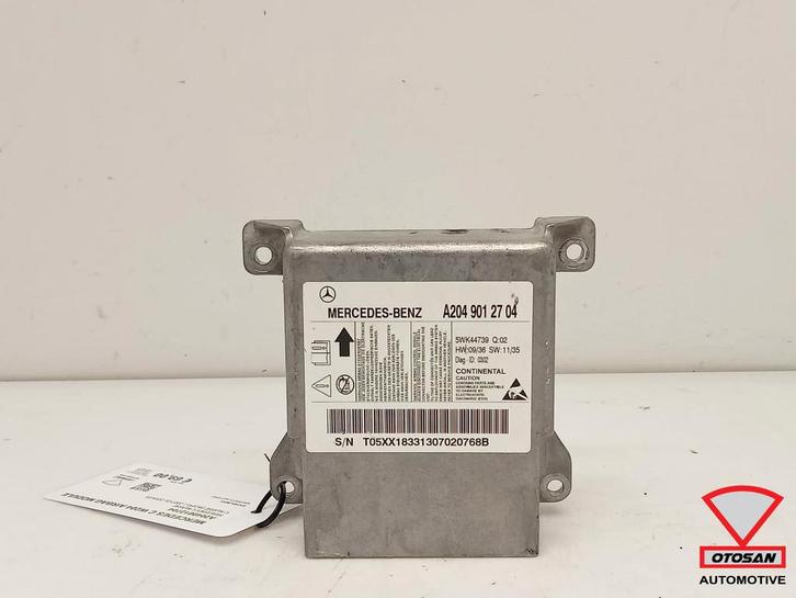 Mercedes C Klasse W204 Airbag Module A2049012704, Auto-onderdelen, Elektronica en Kabels, Mercedes-Benz, Gebruikt, Ophalen of Verzenden