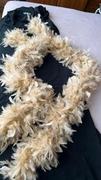 Witte veren boa - Accessoire, Kleding | Dames, Ophalen of Verzenden, Zo goed als nieuw, Carnaval, Accessoires