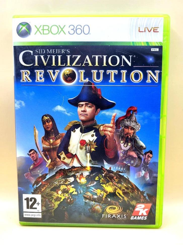 Civilization Revolution - Xbox 360, Spelcomputers en Games, Games | Xbox 360, Zo goed als nieuw, Strategie en Constructie, 1 speler