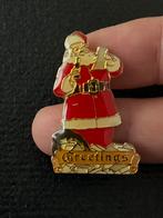 Coca Cola pin - kerstman kerst greetings, Ophalen of Verzenden, Zo goed als nieuw