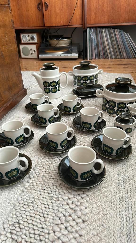 Kera Vitral vintage midcentury serviesdelen koffieservies, Antiek en Kunst, Antiek | Servies compleet, Ophalen of Verzenden