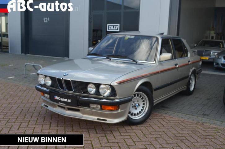 BMW 5-serie 524 TD Org. BBS pakket 1e eigenaar! 50dkm!, Auto's, Oldtimers, Bedrijf, Te koop, ABS, Centrale vergrendeling, Lichtmetalen velgen