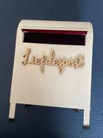 Brievenbusje met Liefdespost letters, Ophalen of Verzenden, Gebruikt, Versiering, Geboorte of Huwelijk