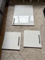 Keuken kastfrontjes/deur ikea hoogglans wit, Ophalen, Wit, Zo goed als nieuw, Minder dan 100 cm