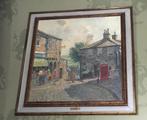 Harry Maas “Haworth village”, Antiek en Kunst, Ophalen of Verzenden