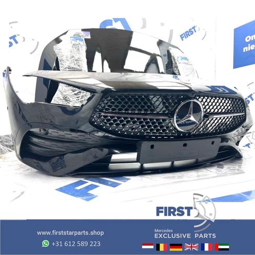 W118 CLA FACELIFT AMG VOORKOP ZWART 2022-2026 origineel Merc, Auto-onderdelen, Carrosserie en Plaatwerk, Bumper, Mercedes-Benz