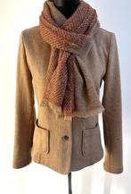 NIEUW! And Camicie dames sjaal bruin lurex 195x40 cm, And Camicie, Verzenden, Nieuw, Sjaal