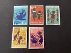 1963, Kinderzegels, 802-806, Postzegels en Munten, Postzegels | Nederland, Verzenden, Na 1940, Postfris