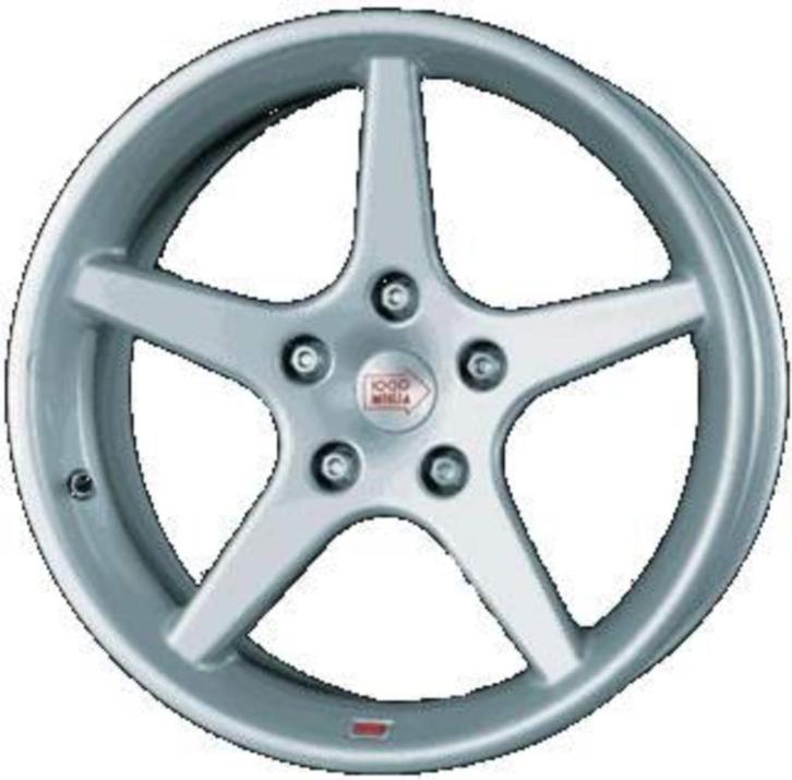 Zeldzame 17inch Mille Miglia MM11 plus wielen steek 4x100, Auto-onderdelen, Ophanging en Onderstel, Fiat, Mazda, Nissan, Opel