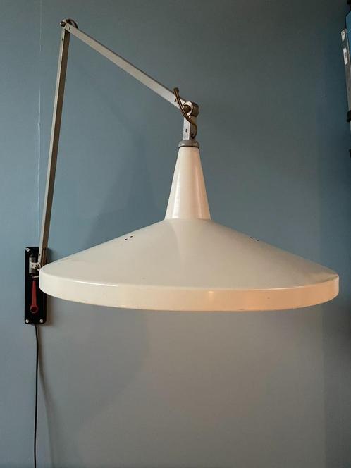 Wim Rietveld panama 4050 wandlamp, Huis en Inrichting, Lampen | Wandlampen, Zo goed als nieuw, Metaal, Ophalen of Verzenden