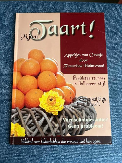 Mjam Taart! Vakblad voor Lekkerbekken, Boeken, Kookboeken, Zo goed als nieuw, Taart, Gebak en Desserts, Overige gebieden, Ophalen of Verzenden
