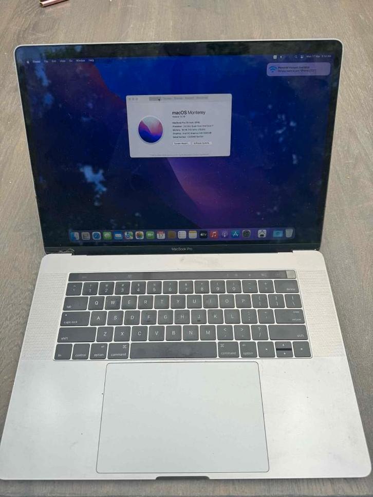 mac book pro, Computers en Software, Apple Macbooks, Gebruikt, MacBook Pro, 15 inch, 2 tot 3 Ghz, 16 GB, Qwerty, Ophalen of Verzenden