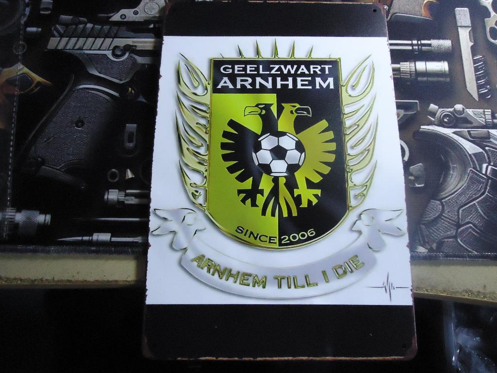 Wandplaat VITESSE 20 x 30 cm, Maat XS of kleiner, Verzenden, Nieuw, Shirt