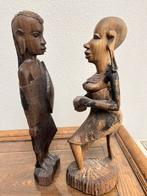Afrikaans houtsnijwerk, Antiek en Kunst, Kunst | Beelden en Houtsnijwerken, Ophalen