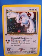 Lugia 9/111 - Neo Genesis (1st edition), Hobby en Vrije tijd, Verzamelkaartspellen | Pokémon, Verzenden, Gebruikt, Losse kaart