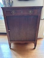 Antiek Kastje op Wielen met Roldeur - TV Meubel, Ophalen