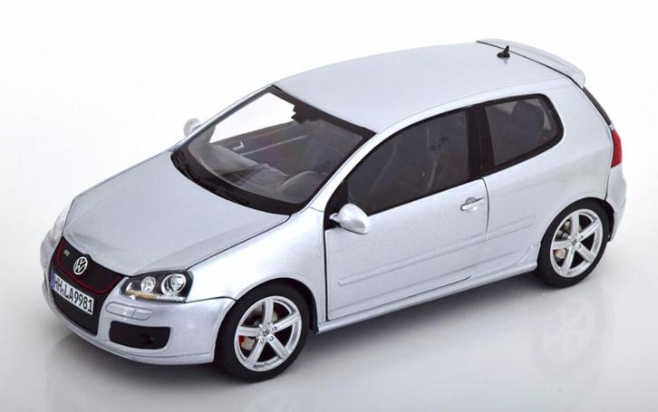 VW Golf GTI Pirelli 2007 ZILVER SCHAAL 1/18 NOREV ref 188425, Hobby en Vrije tijd, Modelauto's | 1:18, Nieuw, Auto, Norev, Verzenden
