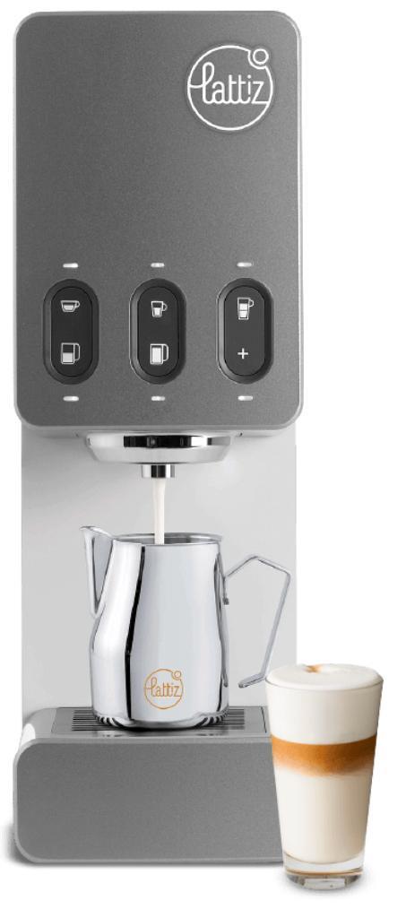 Lattiz Melkschuimmachine 12 mnd gratis service on site, Witgoed en Apparatuur, Melkopschuimers, Refurbished, Elektrische melkopschuimer