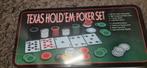 Texas Hold'em pokerset, Hobby en Vrije tijd, Gezelschapsspellen | Overige, Ophalen of Verzenden, Nieuw