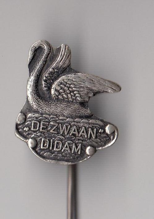 Didam de Zwaan speldje, Verzamelen, Speldjes, Pins en Buttons, Gebruikt, Speldje of Pin, Overige onderwerpen, Ophalen of Verzenden