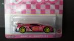 Chevrolet Corvette C8 R Barbie 1:64 Hot Wheels Premium Pol, Hobby en Vrije tijd, Verzenden, Nieuw, Auto