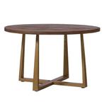 Ronde Eettafel 130x130 cm, Ophalen, Nieuw