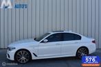 BMW 530i M-Sport Alpinweiss *Uniek! B&W Nightvision Massage, Automaat, 1998 cc, Achterwielaandrijving, Gebruikt