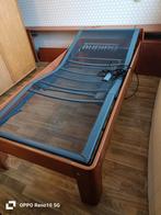 TWEEPERS. AUPING (180X200)HOOG MODEL.KERSEN, MET OMBOUW, Huis en Inrichting, Gebruikt, Wit, Tweepersoons, Ophalen of Verzenden