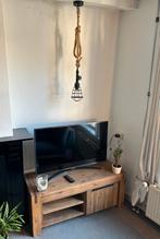 Tv meubel/tv-dressoir Salzburg Grey Wash Pronto, Ophalen, Eikenhout, 100 tot 150 cm, Minder dan 100 cm