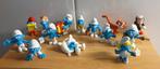 Set smurfjes, 14 verschillende, Ophalen of Verzenden, Zo goed als nieuw, Poppetje, Figuurtje of Knuffel