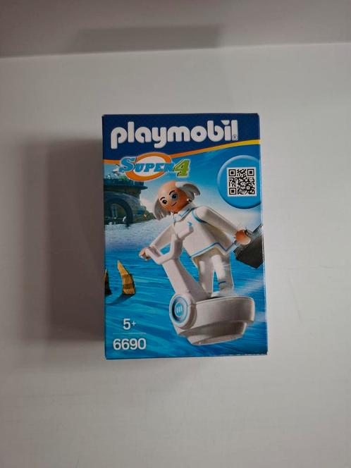 Playmobil Super 4 set 6690 Dr X Dokter Professor nieuw, Kinderen en Baby's, Speelgoed | Playmobil, Nieuw, Complete set, Ophalen of Verzenden