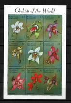 grenada 1998 pf blok orchideeën orchids bloemen flowers, Ophalen of Verzenden, Postfris, Dier of Natuur