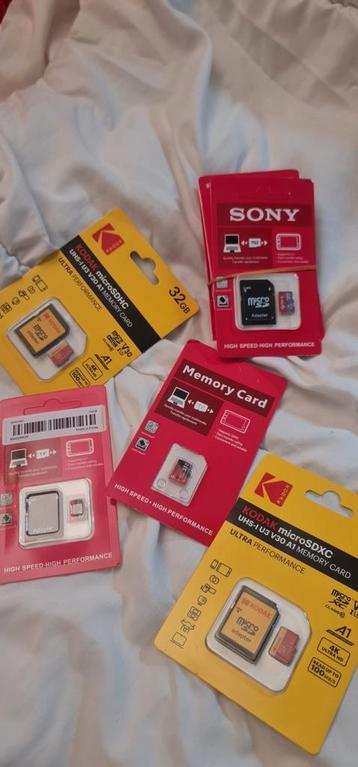 Mini SD Kaart 32GB - Kodak & Sony - Nieuw beschikbaar voor biedingen