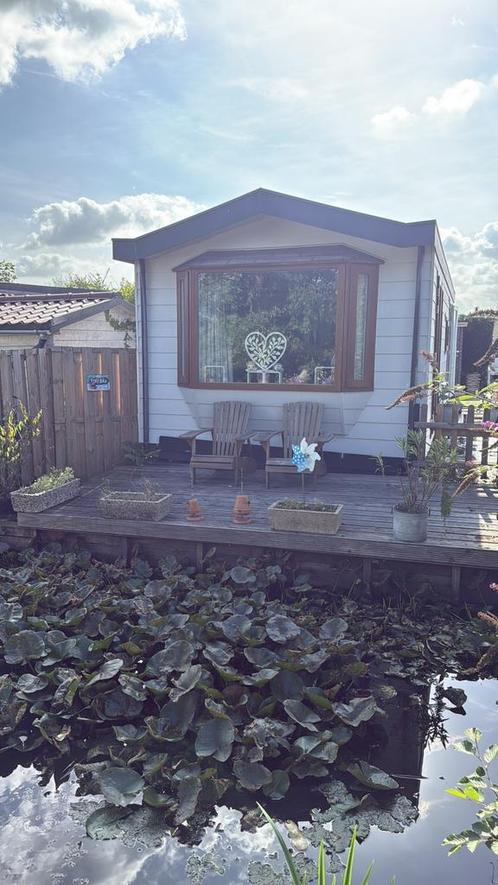 Stacaravan 10X3,65 met vaste staanplaats, Caravans en Kamperen, Stacaravans, tot en met 4, Ophalen