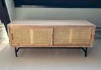 TV meubel / dressoir webbing 120 cm, Huis en Inrichting, Kasten | Dressoirs, Ophalen, Zo goed als nieuw, 25 tot 50 cm, 100 tot 150 cm