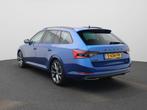 Skoda Superb Combi 1.5 TSI ACT Sportline Business | DIGITAAL, Auto's, Skoda, 12 maanden, 4 cilinders, Blauw, Alcantara