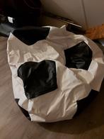 Zitzak Voetbal - Zwart/Wit, Huis en Inrichting, Ophalen, Gebruikt, Zwart, Zitzak