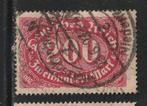 Duitsland 1922 - 200 mark, Ophalen of Verzenden, Overige periodes, Gestempeld