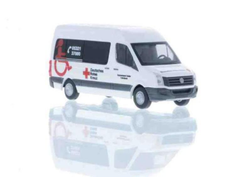 Rietze 31703 Volkswagen Crafter DRK Goslar, Hobby en Vrije tijd, Modelauto's | 1:87, Nieuw, Auto, Rietze, Ophalen of Verzenden
