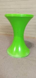 Vintage TamTam kruk, Stamp, groen, Huis en Inrichting, Krukjes, Tweedehands, Ophalen of Verzenden, Kunststof, Tweedehands