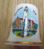 vingerhoedje nederland URK vuurtoren bone china, Ophalen of Verzenden, Zo goed als nieuw