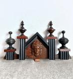 kuif ornament, bovenstuk voor een antieke regulateur, Antiek en Kunst, Antiek | Klokken, Ophalen