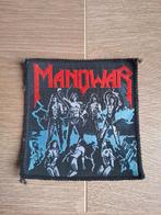 Zeldzame Manowar patch, Verzamelen, Muziek, Artiesten en Beroemdheden, Ophalen of Verzenden, Zo goed als nieuw, Kleding