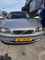 Volvo S60 2.4 140PK 2002 Grijs, Auto's, Volvo, Voorwielaandrijving, Parkeersensor, Zwart, Particulier