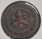 2 en Halve cent 1894, Postzegels en Munten, Munten | Nederland, Ophalen of Verzenden, Koningin Wilhelmina, Overige waardes