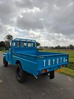 Toyota Landcruiser bj45 3.4 DSL P/U 4WD 1982 Blauw, Auto's, 4 cilinders, Blauw, Origineel Nederlands, 4x4